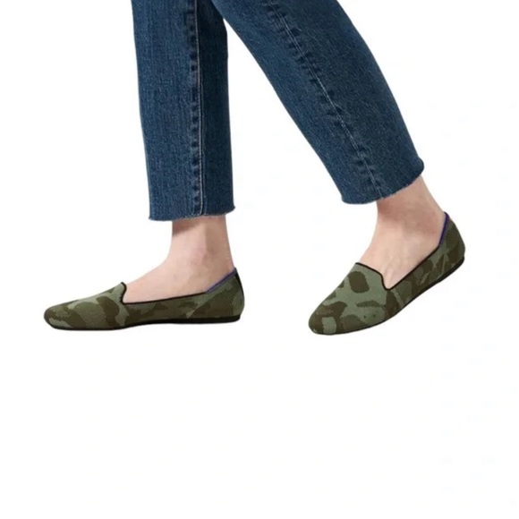 Rothy's Shoes - Rothy’s The loafer in Olive camo